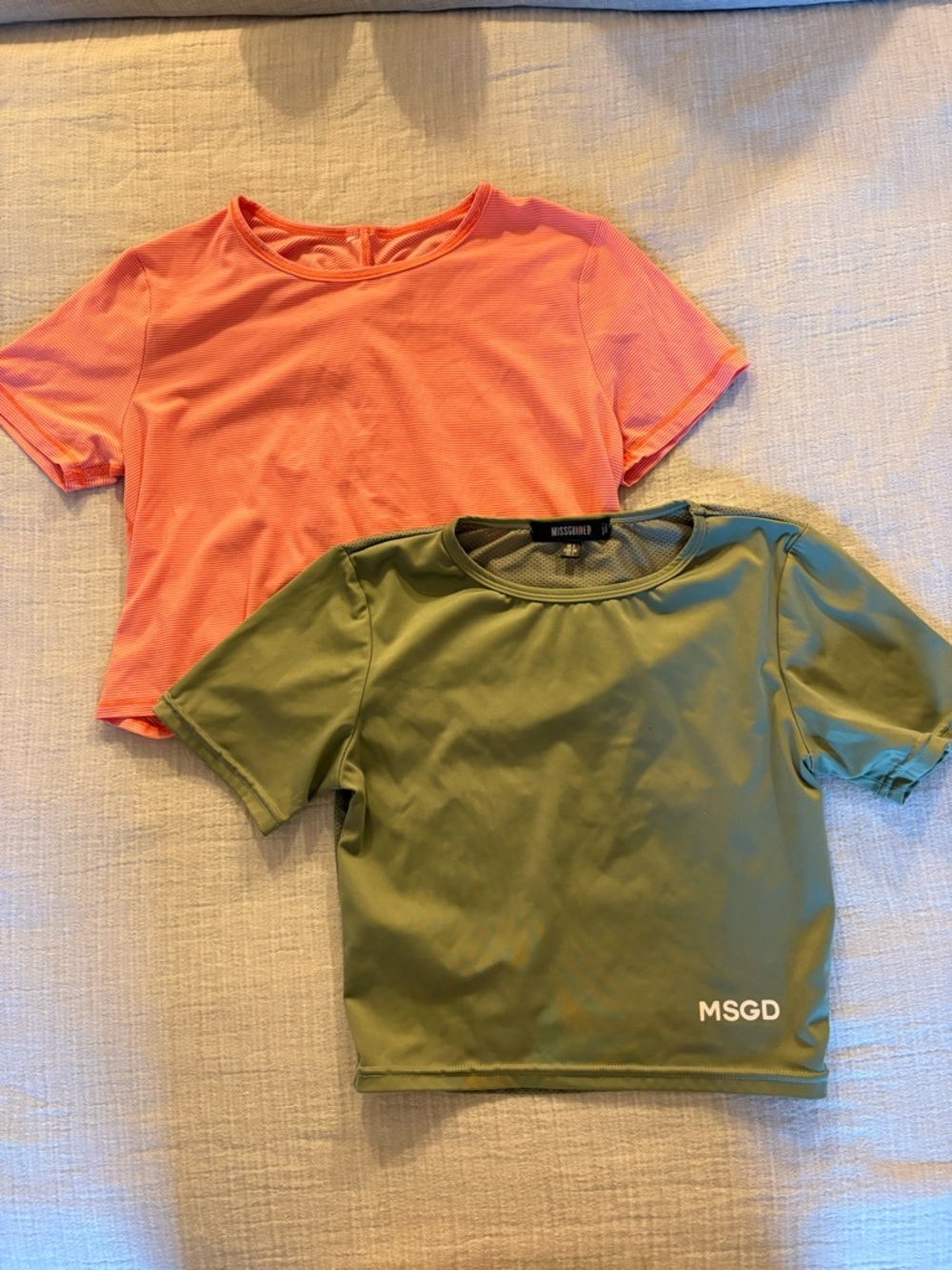 Athletic Crop Tops
